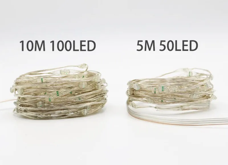 10m RGB 16 Colors USB 100 LED String Light Remote Control LED Strip Light for Garden Wedding Yard Christmas Decoration Light