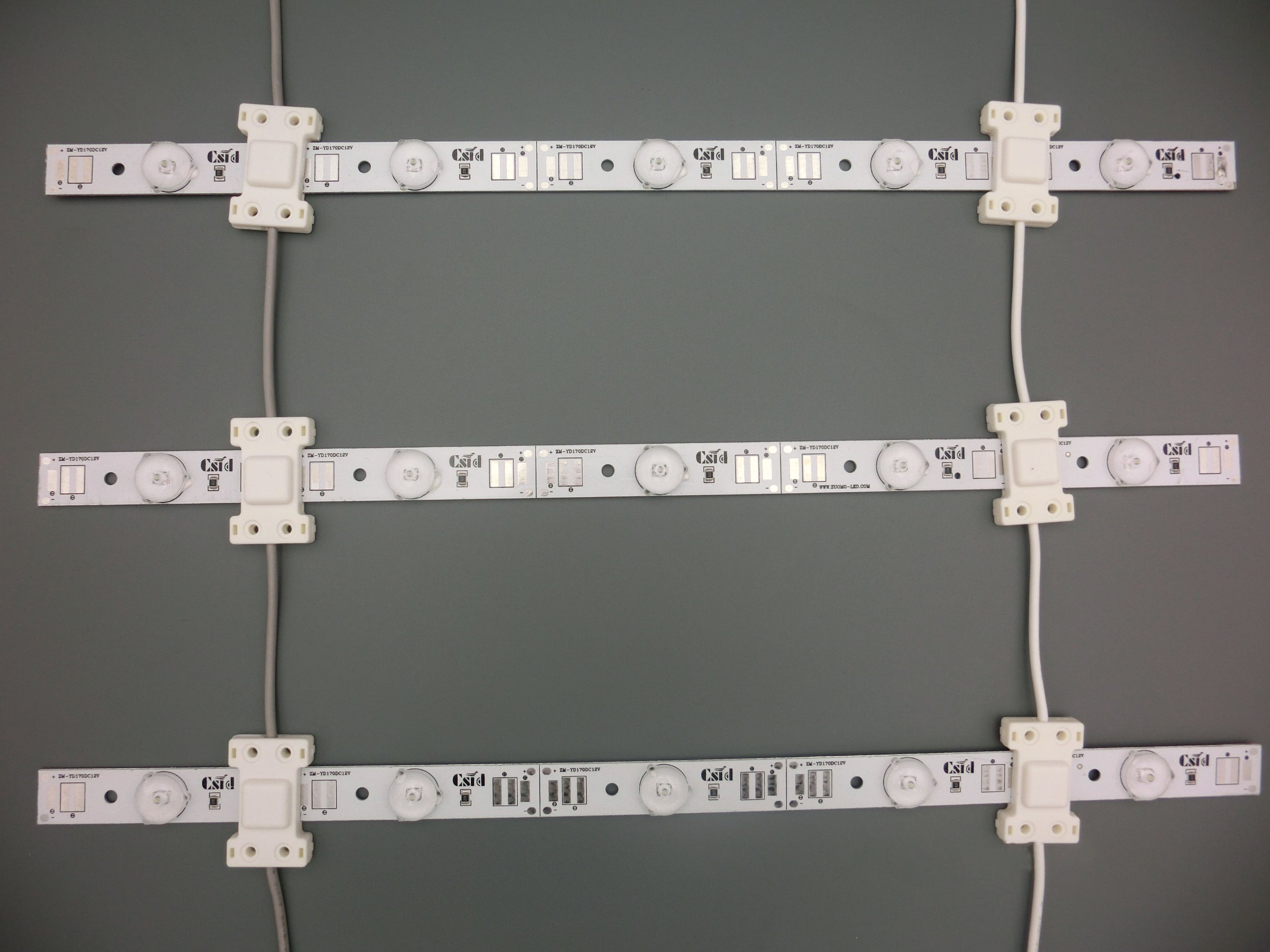 17mm Diffuse Reflection 12 Lamps 950mm LED Strip