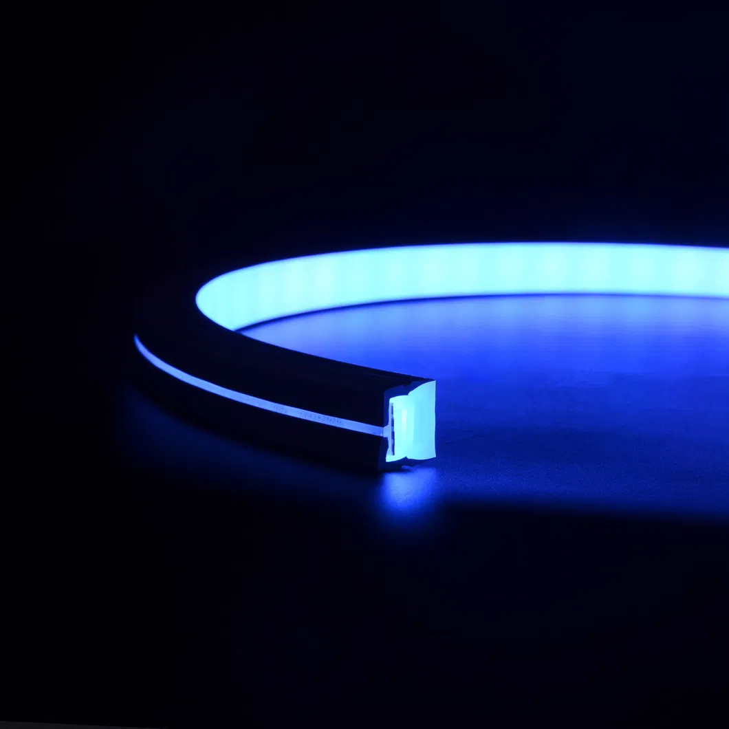 180 Degree Top View Lighting 13*13mm Silicone LED Channel Neon Tube Light