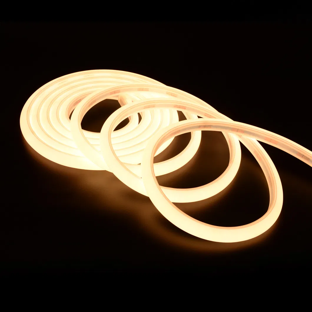 180 Degree Top View Lighting 13*13mm Silicone LED Channel Neon Tube Light