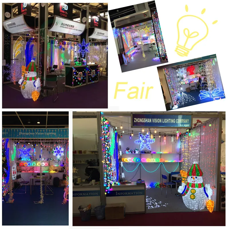 2 Wires Outdoor 24V Warmwhite LED Rope Light