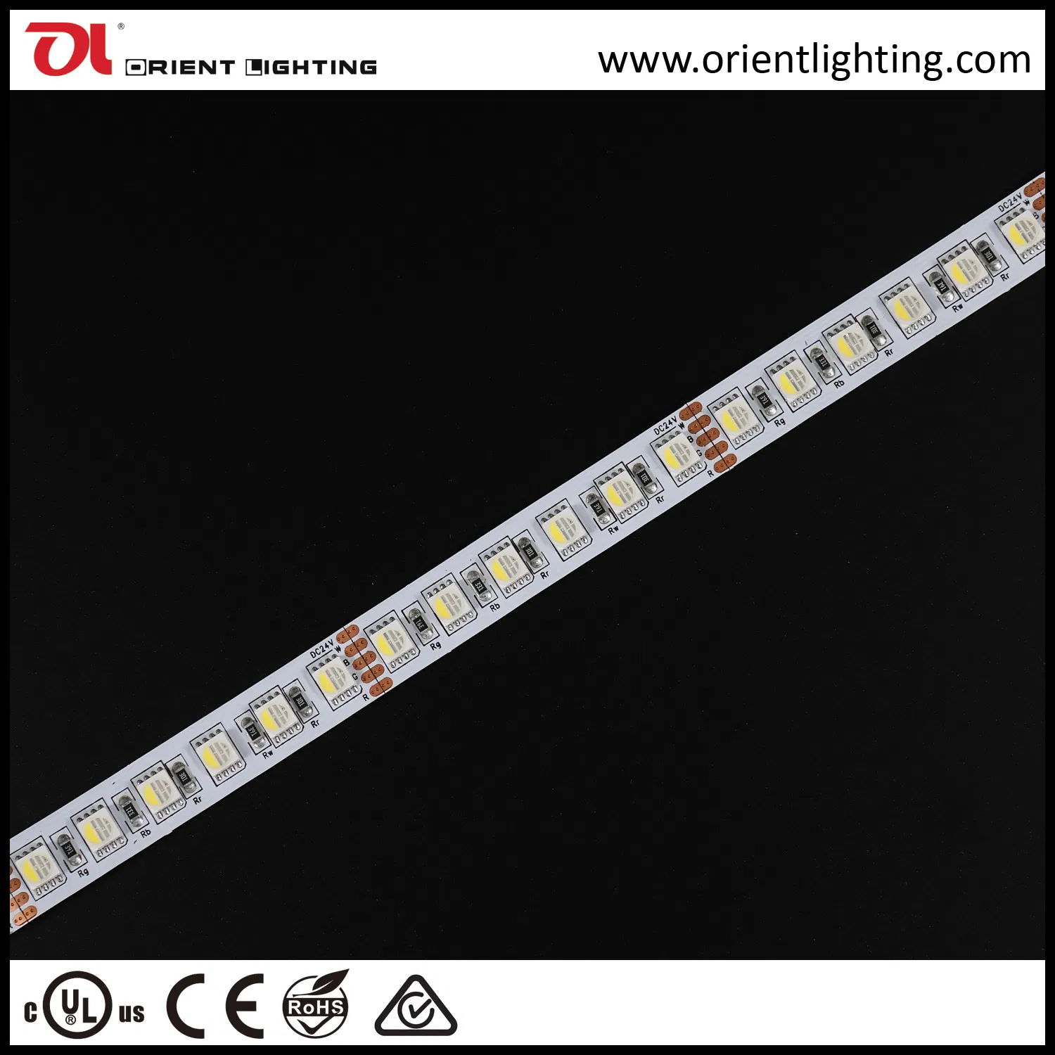 20AWG 5-Pin Bare Wire Flexible LED Strip Light