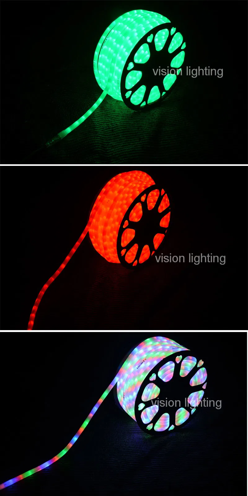 24V Thin White Color Christmas LED Rope Light