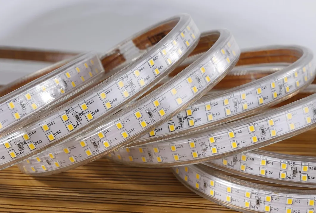 60SMD/M One Line AC220-240V Waterproof LED Strip Light
