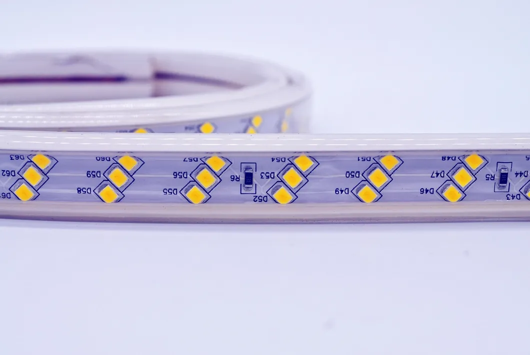 60SMD/M One Line AC220-240V Waterproof LED Strip Light