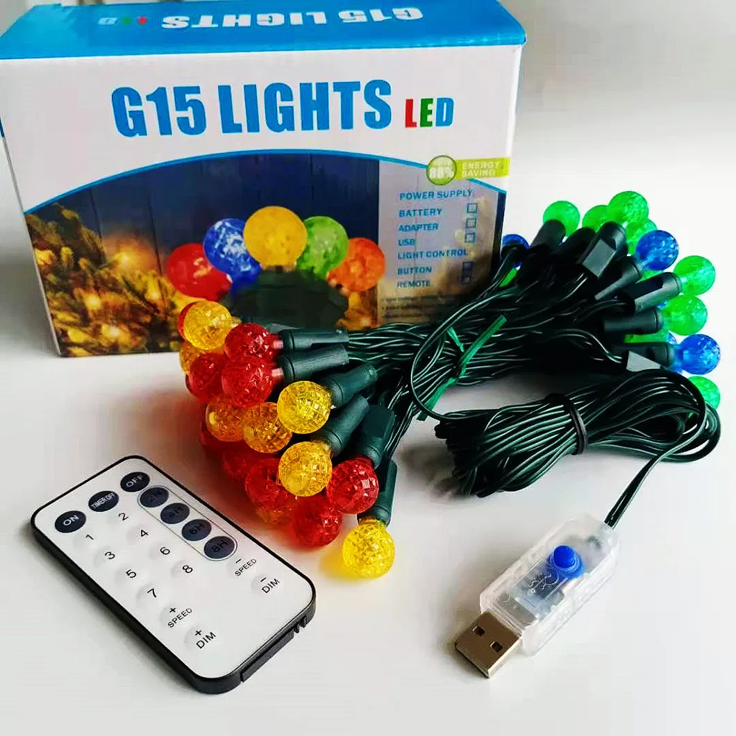 Colorful LED Waterproof Light Bulb Outdoor Festival Decorative Lights