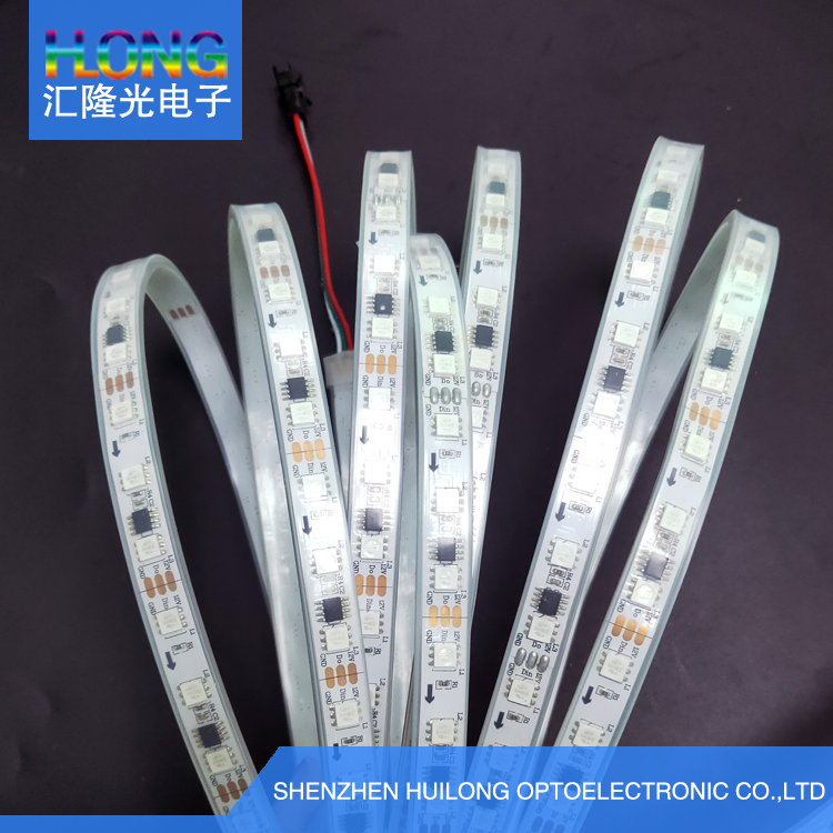 DC12V SMD5050 Ws2811 Full Color IP65 LED Strip Light with Silicone Tube