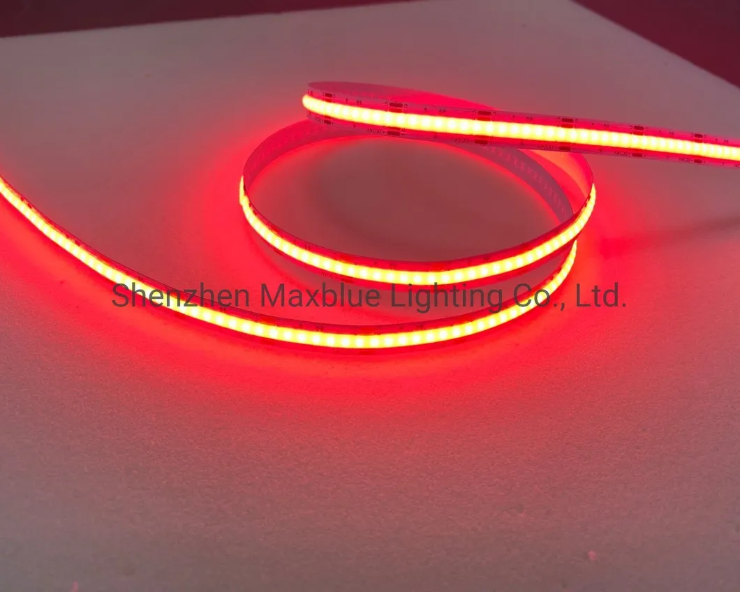DC24V Dotless Continous Ligting RGB COB LED Strip Light