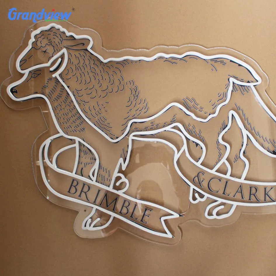 Drop Shipping Wall-Mounted Custom Heart Neon Sign Restaurant LED Letter Neon Sign Light