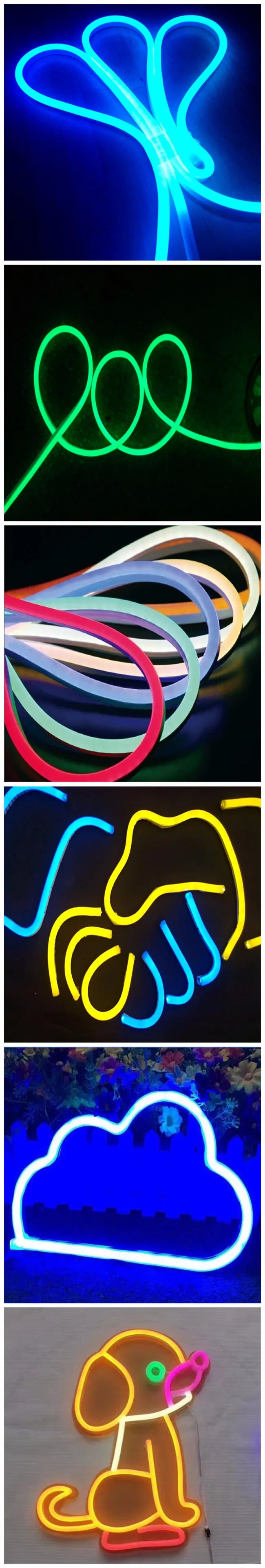 Flex LED Light Rope Warm Whtie/White/Red/Blue/Green LED Light LED Neon