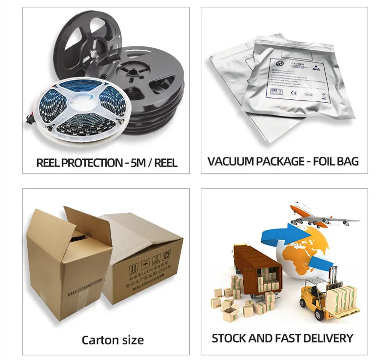 Glite 30 LEDs Addressable Strip RGB Magic Digital LED Strip 5V 2812 with Power Supplier and Controller