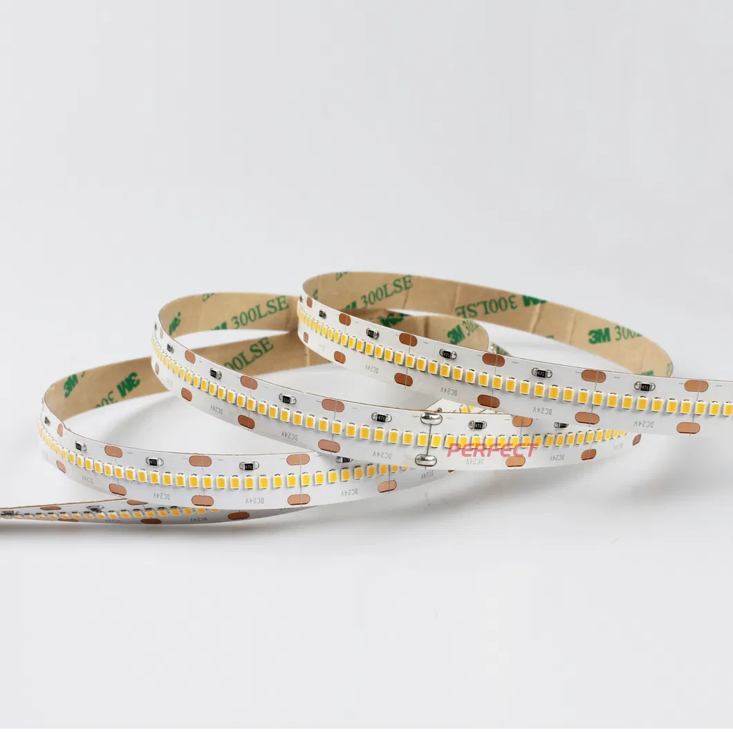 High CRI 420 LEDs Per Meter Dotless 10mm Width SMD 2216 1800K 2300K LED Strip Light