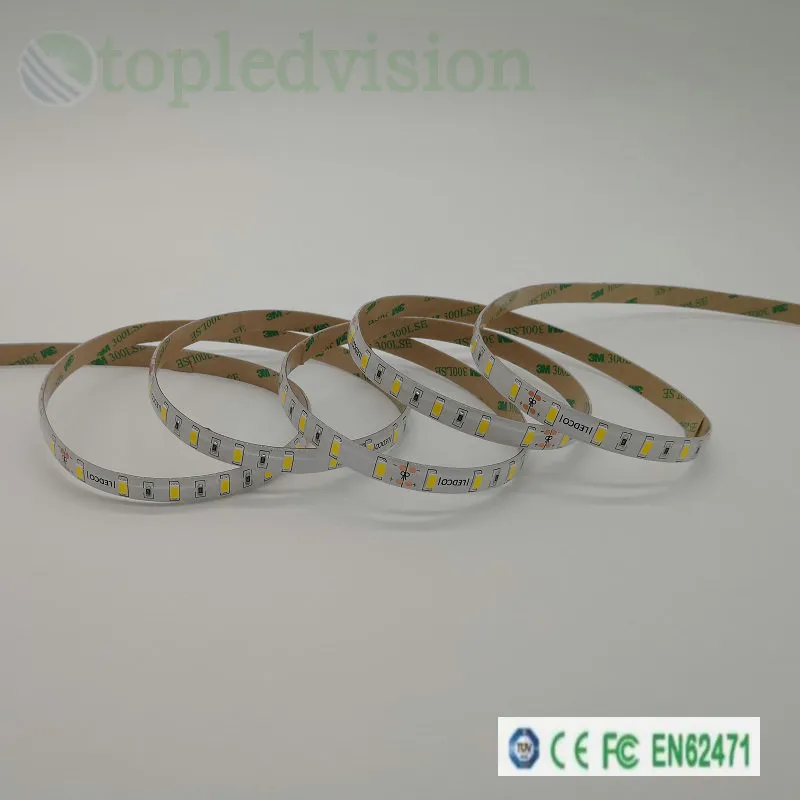 High Lumen 50- 55lm /LED 5730 LED Light Strip 60LEDs/M Dimmable