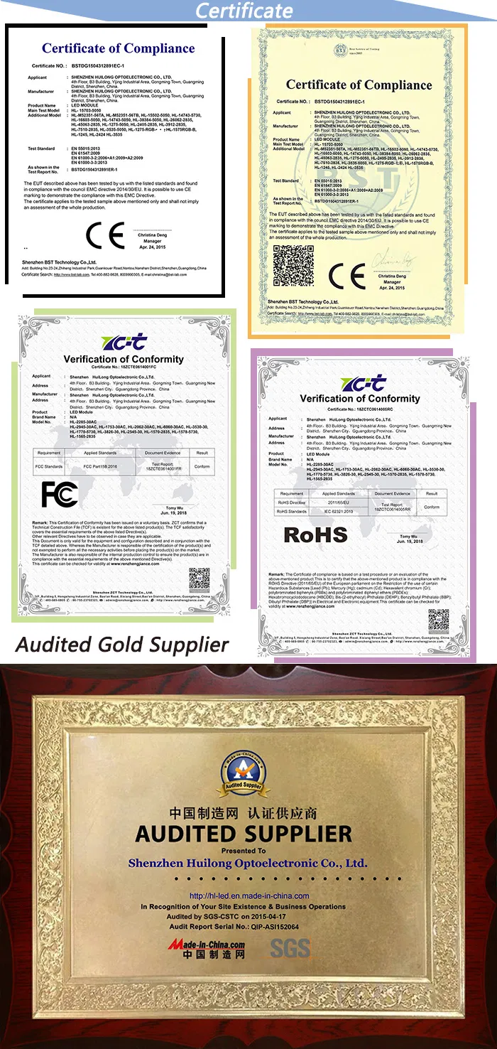 Hl-1m60 SMD5050 Hl-1m120 5050 Hl 1m60 2835 Hl-1m120 2835 High Quality LED Strip Light with High Brightness with CB Certificate
