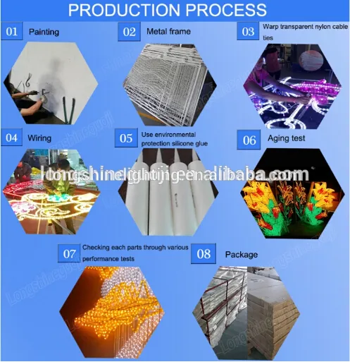 LED Ramadan Moon Motif Light for Outdoor Celebration Ramadan Decoration Lights