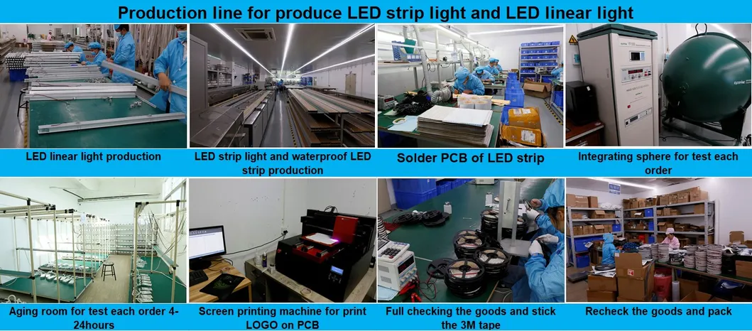 LED SMD5630 Strip Light 120LEDs/M CRI>90 5years Warranty 15mm PCB