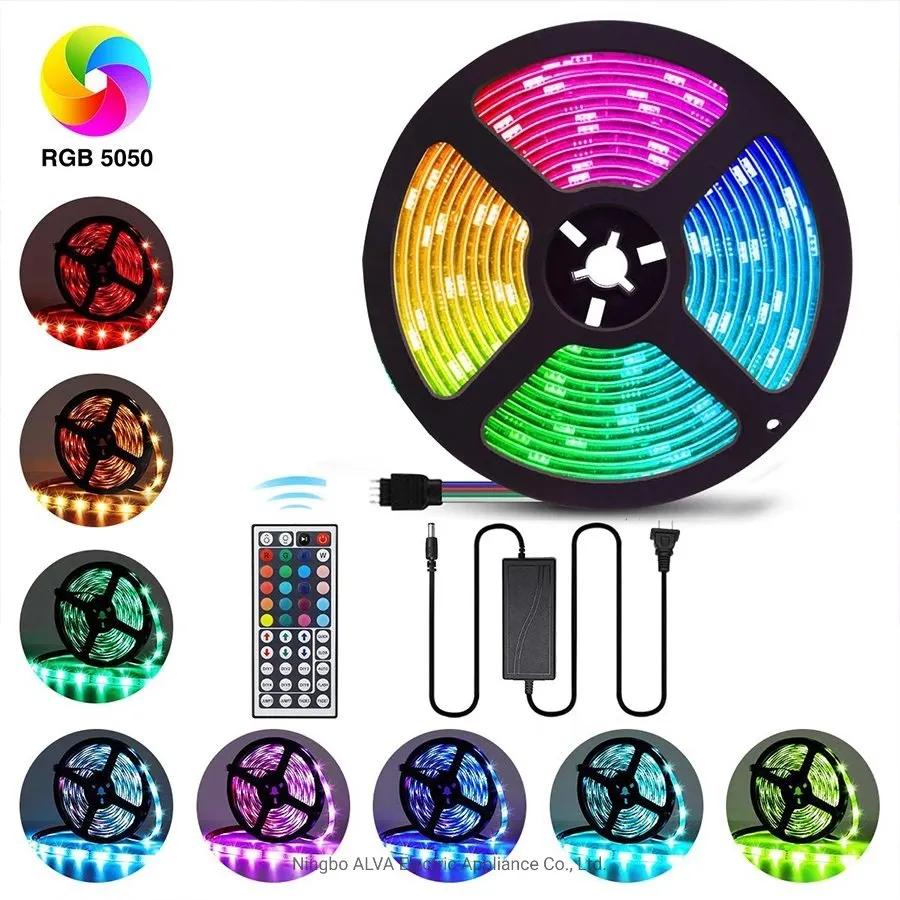 LED Strip Light 5050 RGB 60SMD LED 12V IP65 Outdoor Light LED Strip Light