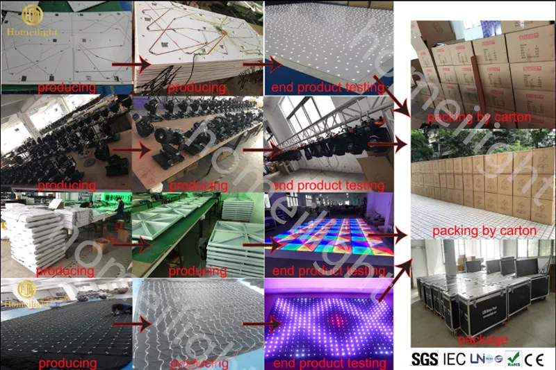 Matrix Backdrop Curtain RGB Vision Cloth LED Video Curtain for Stage Lighting DJ, Bar, Events