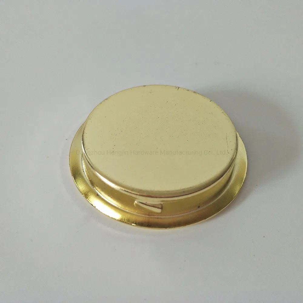 OEM Customized Sheet Metal Fabrication Hardware Stamping Parts for Lamp Shield Cap
