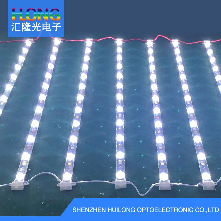 Single Box DC 12V LED Backlight Strip with The Lens 12 LEDs 12W