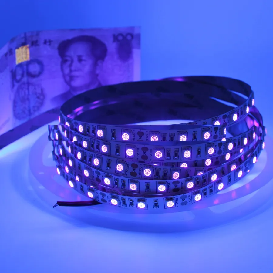 UVC LED 254nm 265nm 275nm LED Bar Light, UVB 280nm 305nm 315nm LED Strip. 380nm 365nm UVA LED Strip Light Ultra Violet LED
