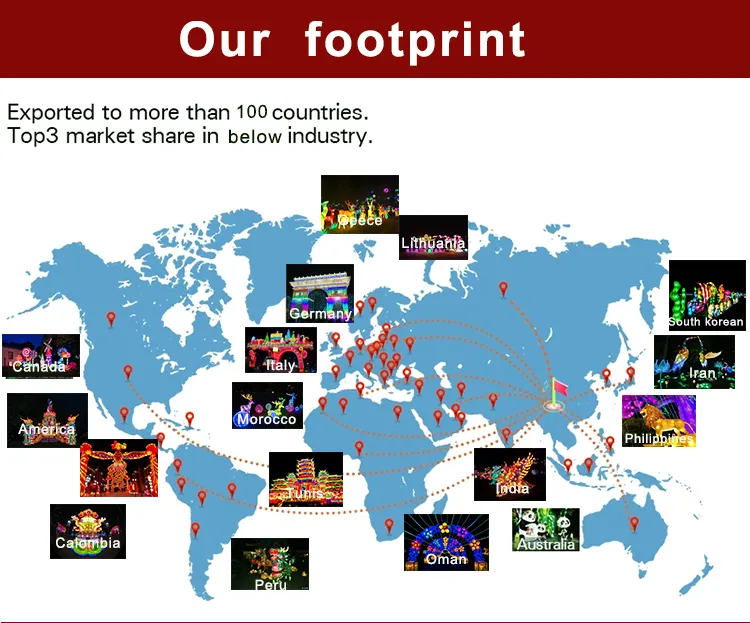 Waterproof Festival Outdoor Decoration Lantern